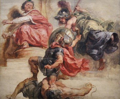 戦争と不和の勝利の知恵 作： Peter Paul Rubens